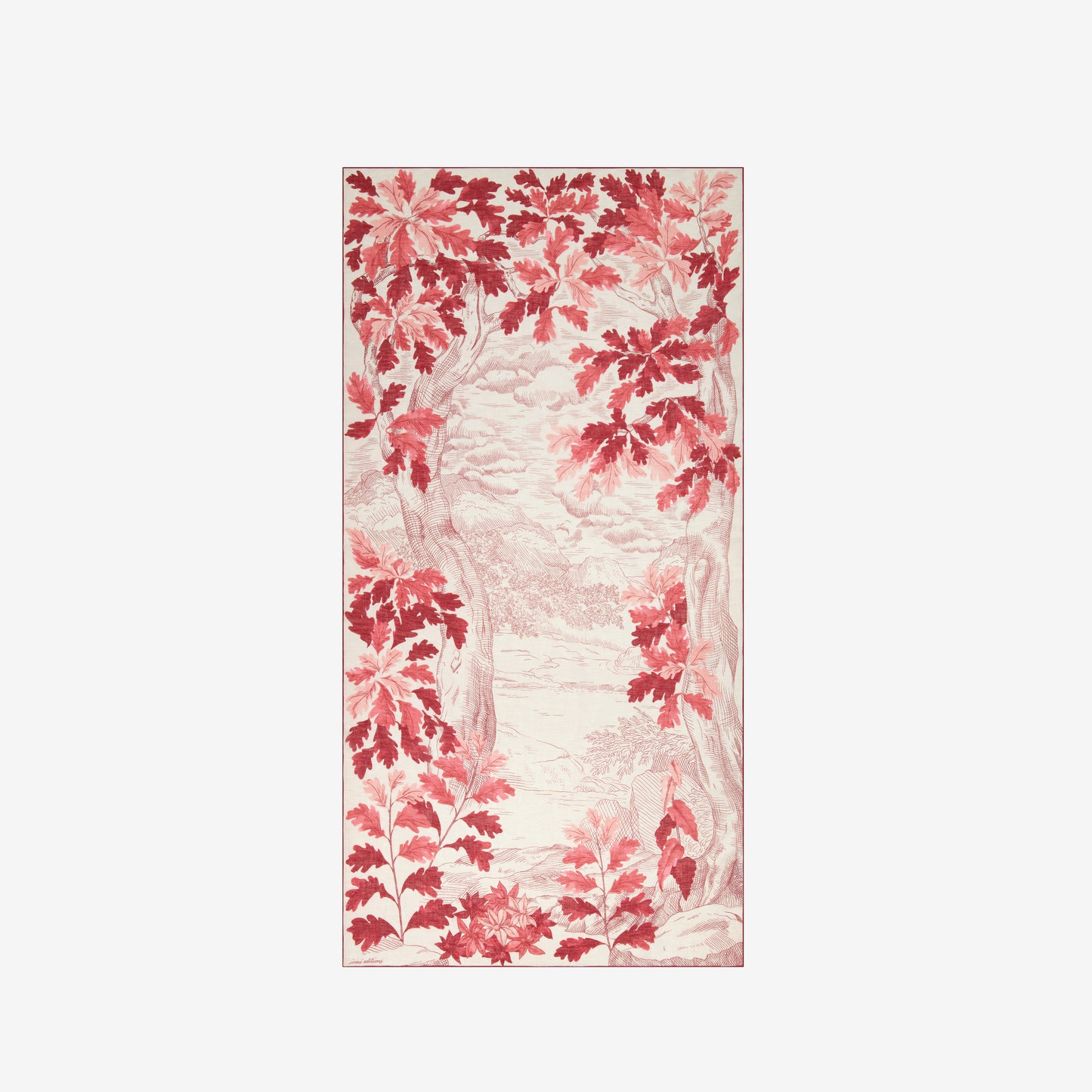 Scarf 100 - Amboise - Red