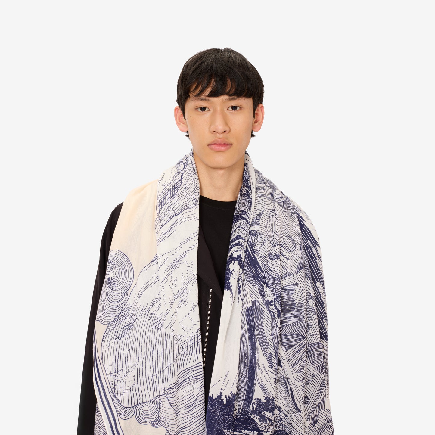 Scarf 100 - Balthazar - Navy