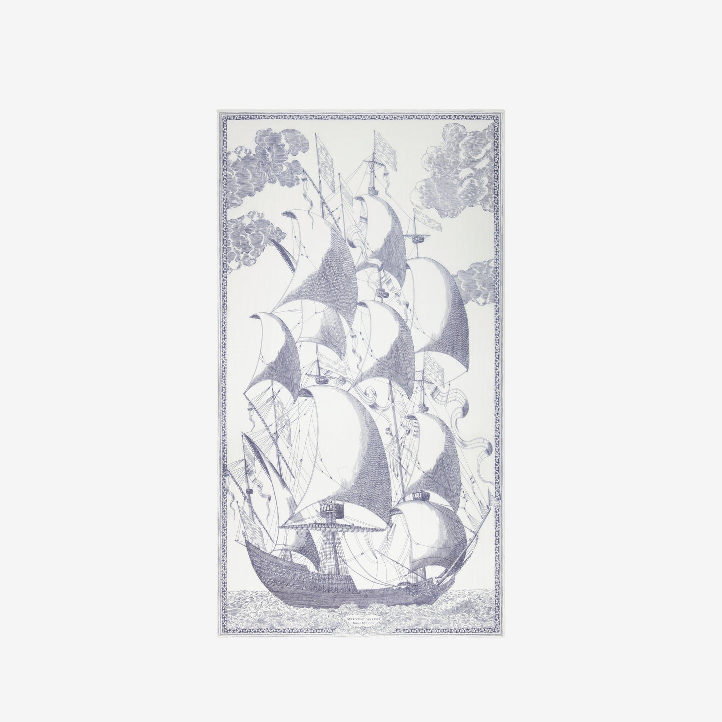 Sciarpa 100 - Des Rives Et Des Reves - Bianco