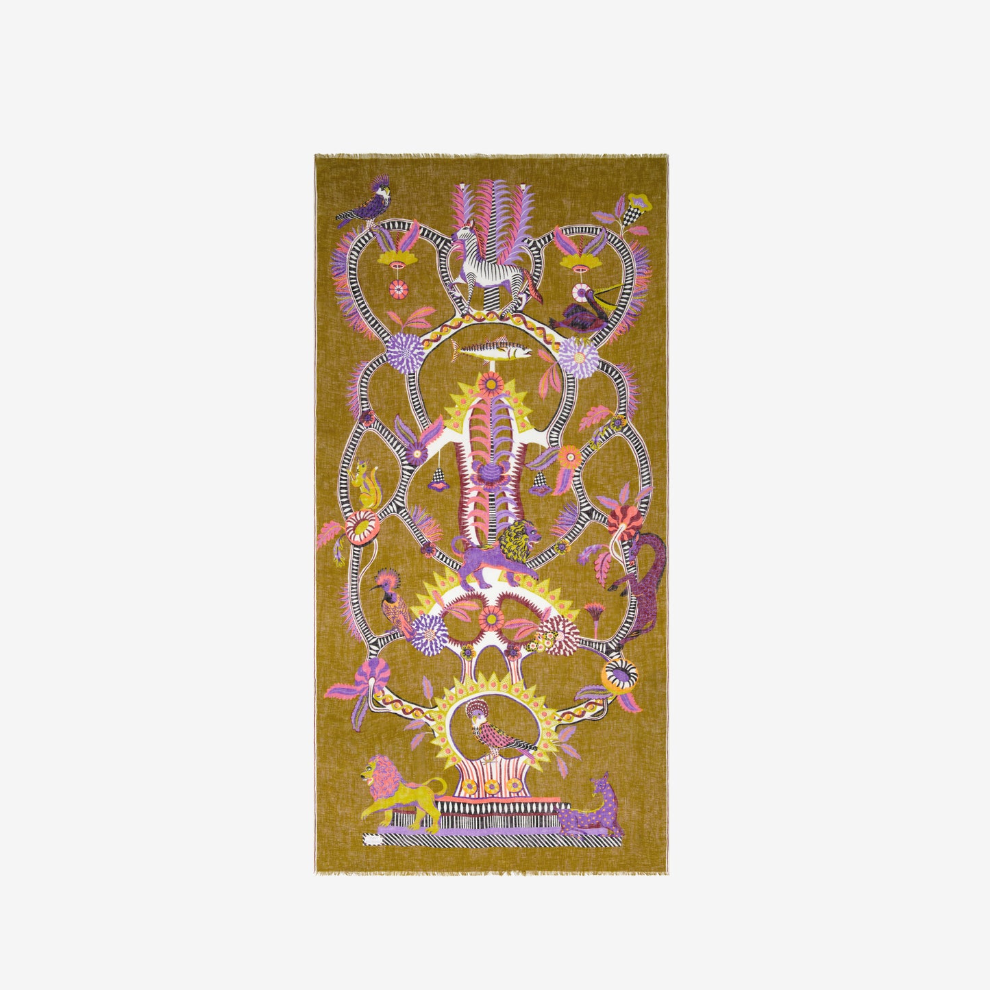 Scarf 100 - Diego - Golden Brown
