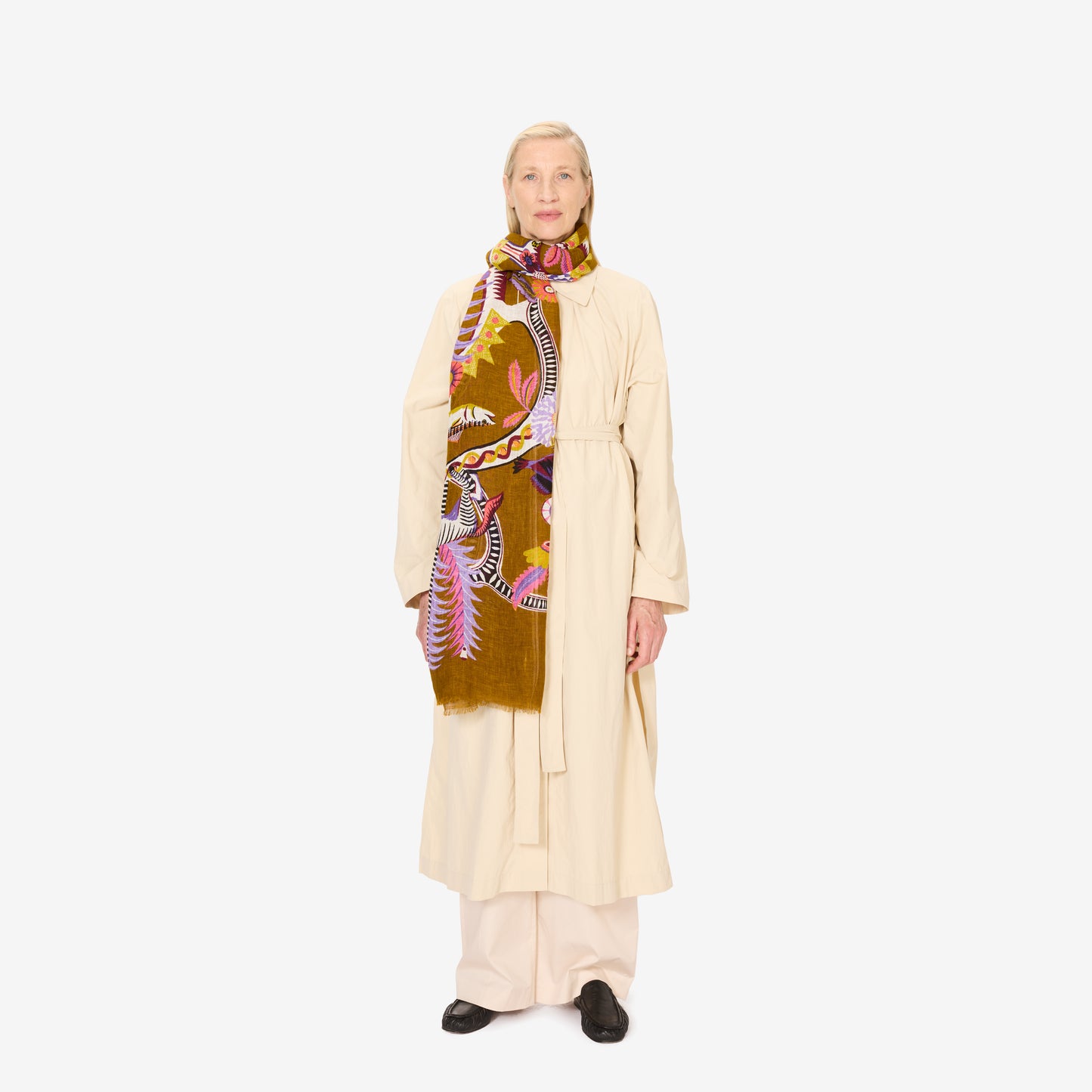 Scarf 100 - Diego - Golden Brown