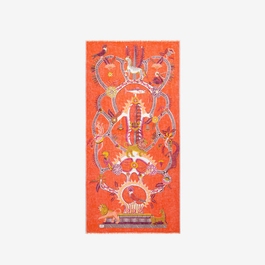 Scarf 100 - Diego - Orangeade