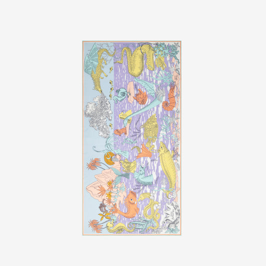 Bufanda 100 - Fantastique - Pastel
