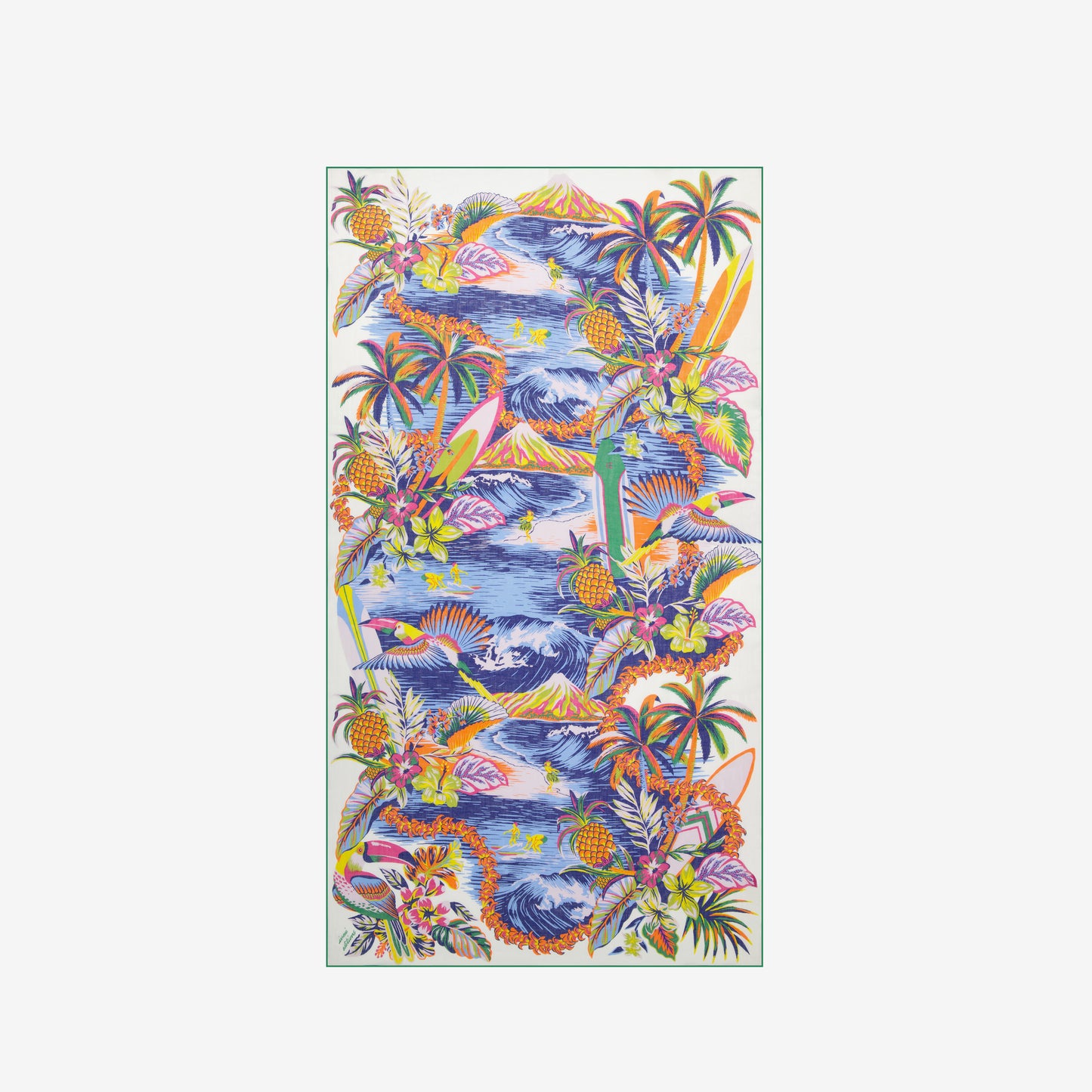 Scarf 100 - Hawai - White