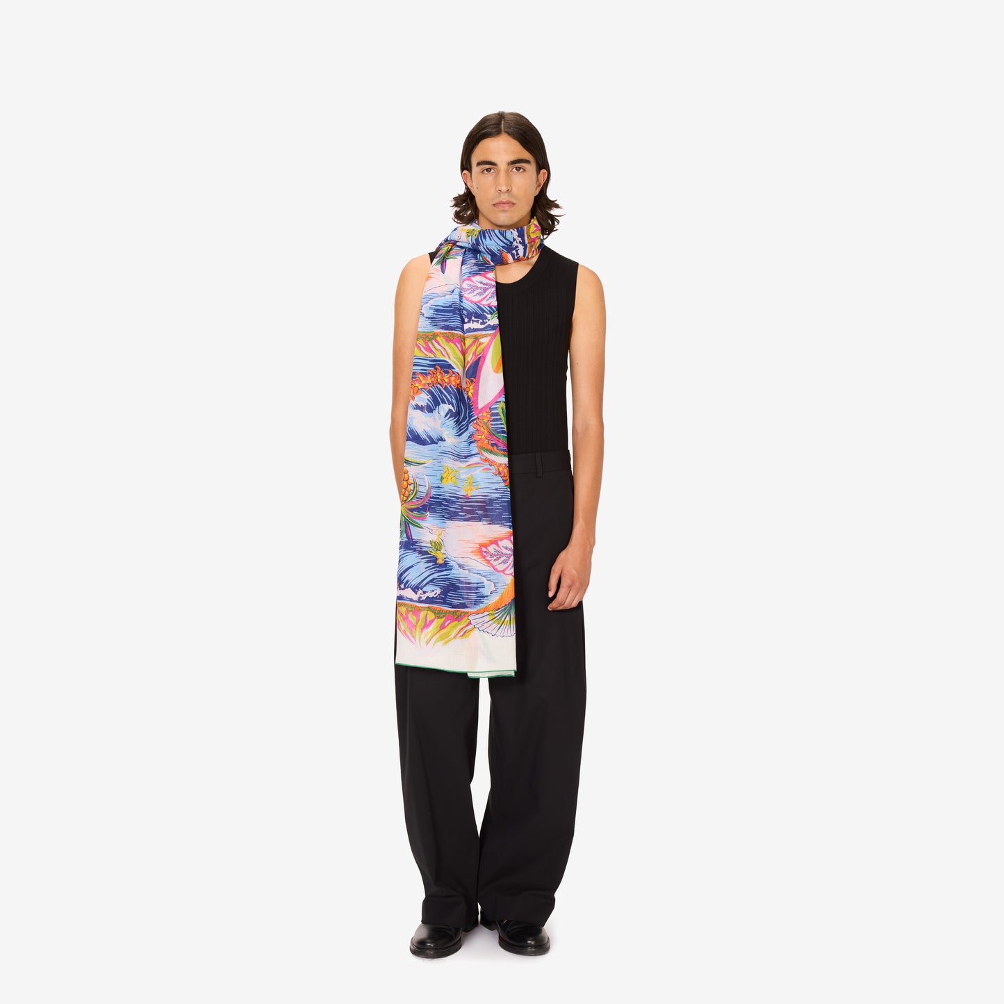 Scarf 100 - Hawai - White