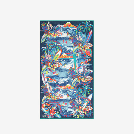 Scarf 100 - Hawai - Blue