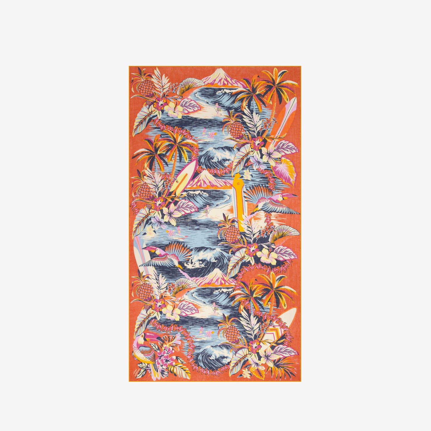 Sciarpa 100 - Hawai - Arancione