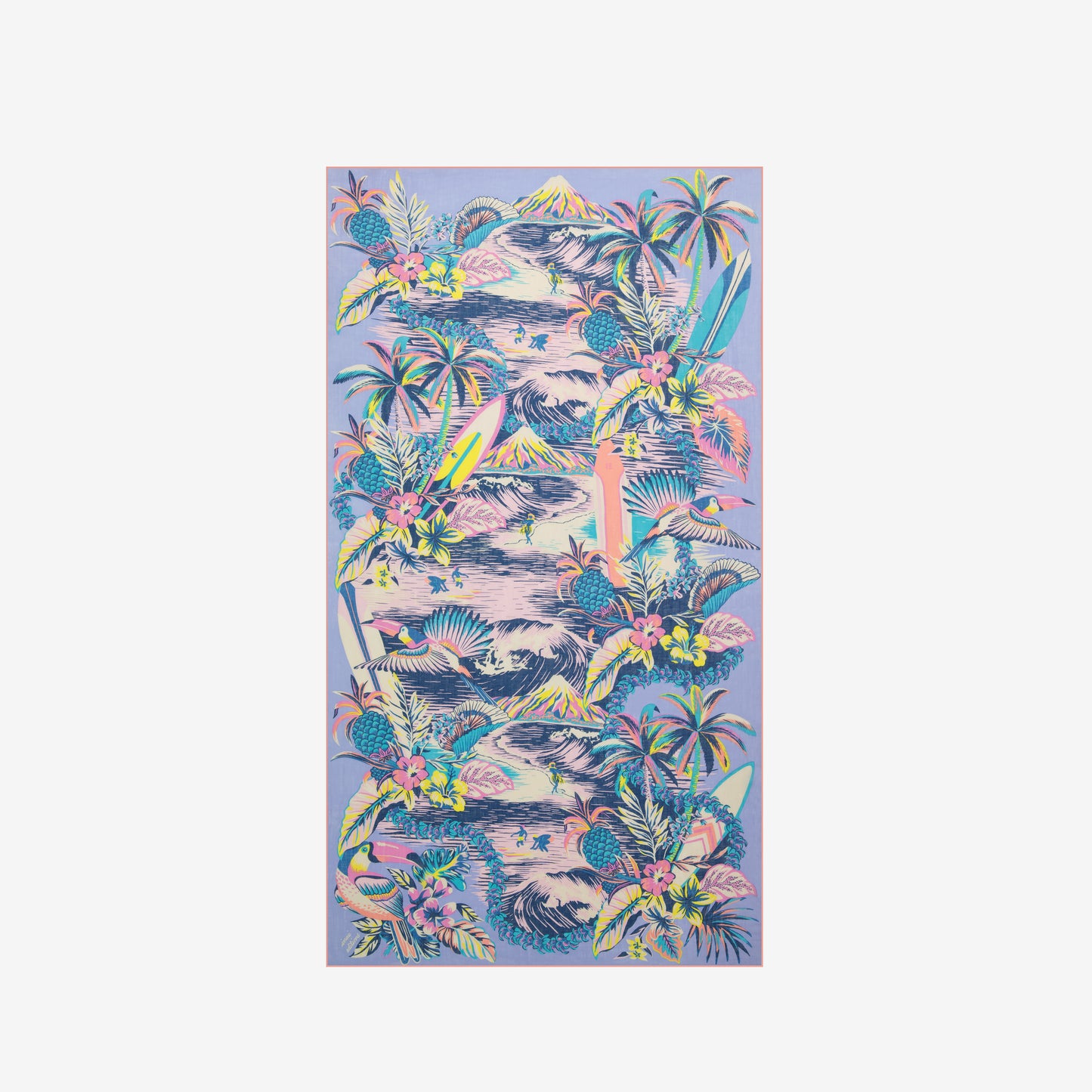 Scarf 100 - Hawai - Pastel