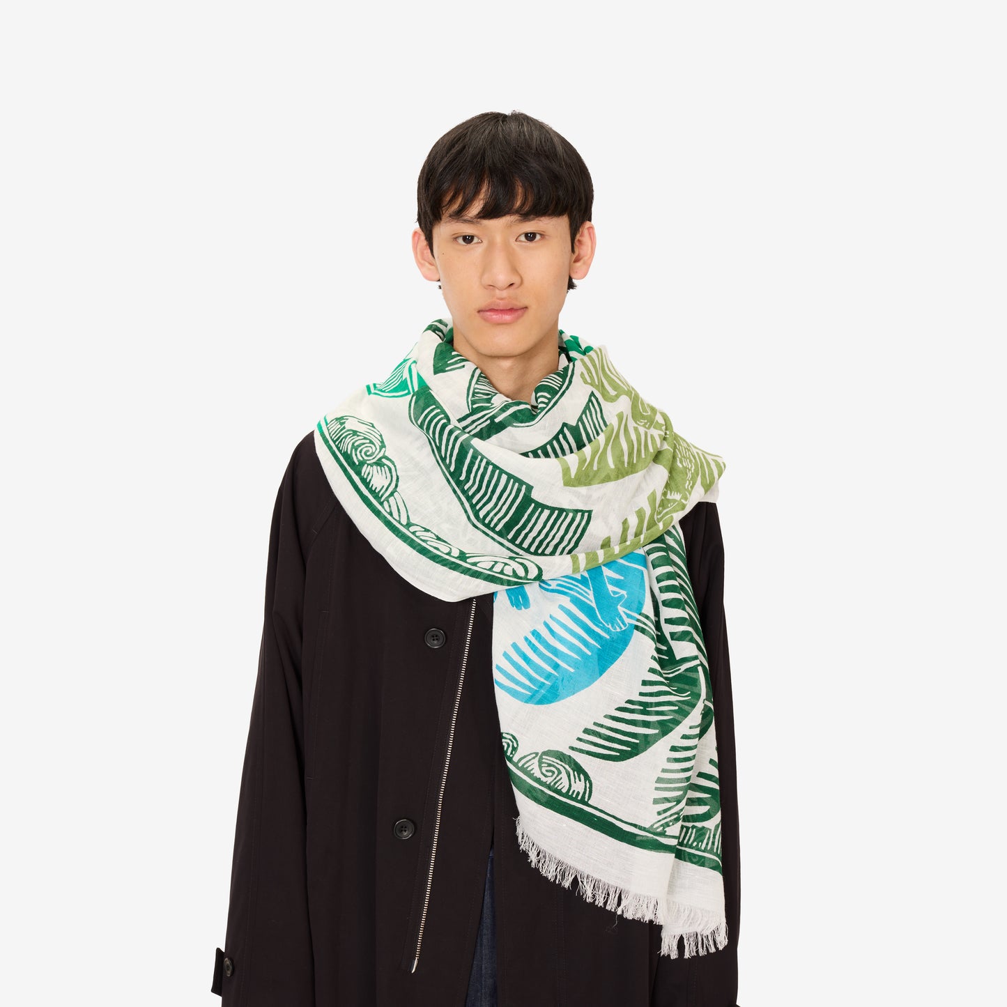 Scarf 100 - Jungle - Green