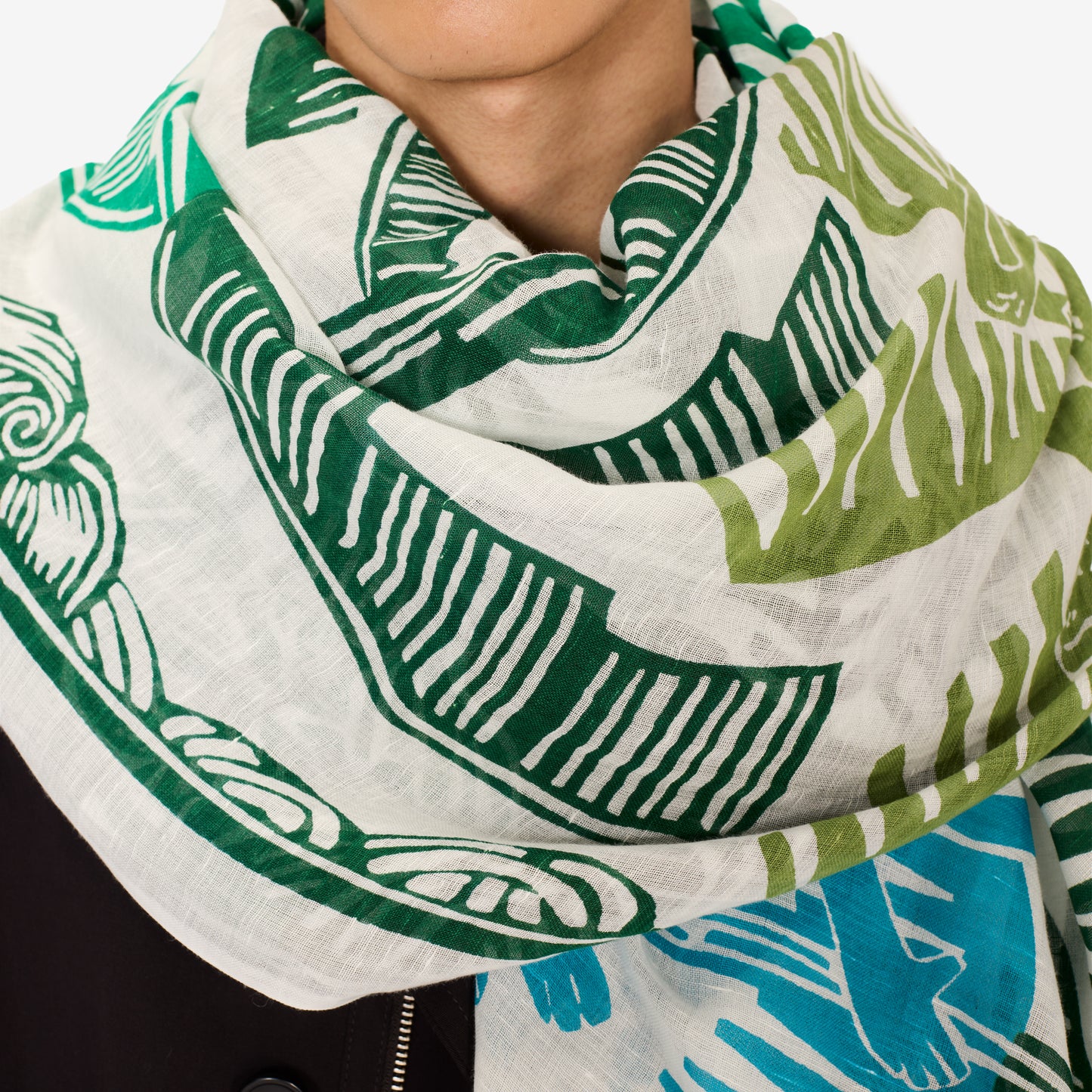 Scarf 100 - Jungle - Green