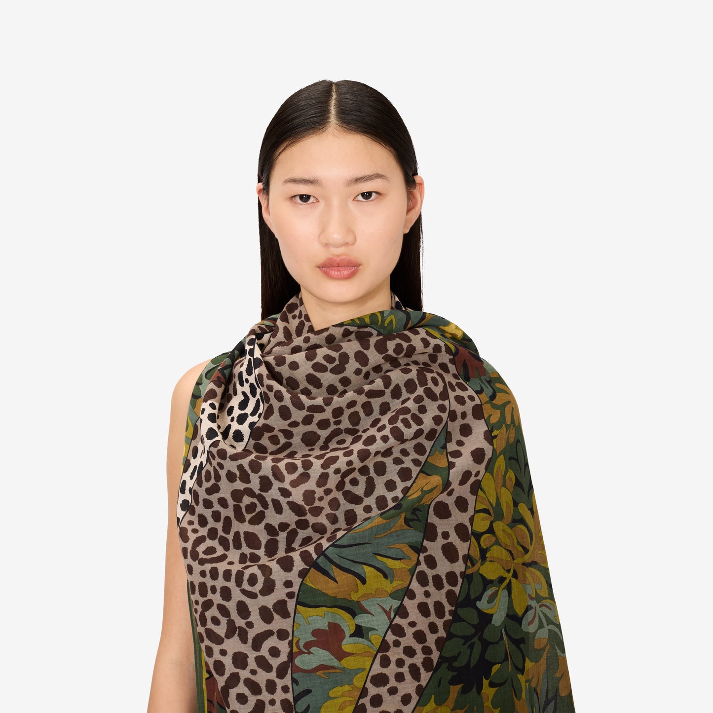 Scarf 100 - Mike - Khaki