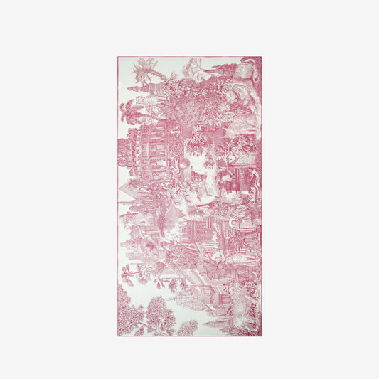 Schal 100 - Piranesi - Rot