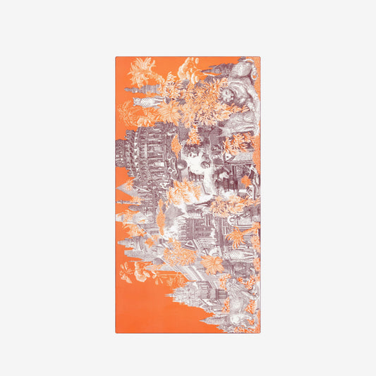 Schal 100 - Piranesi - Orange