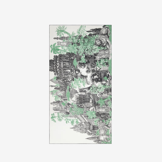 Schal 100 - Piranesi - Grün