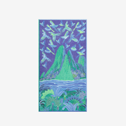 Scarf 100 - Rio - Emerald