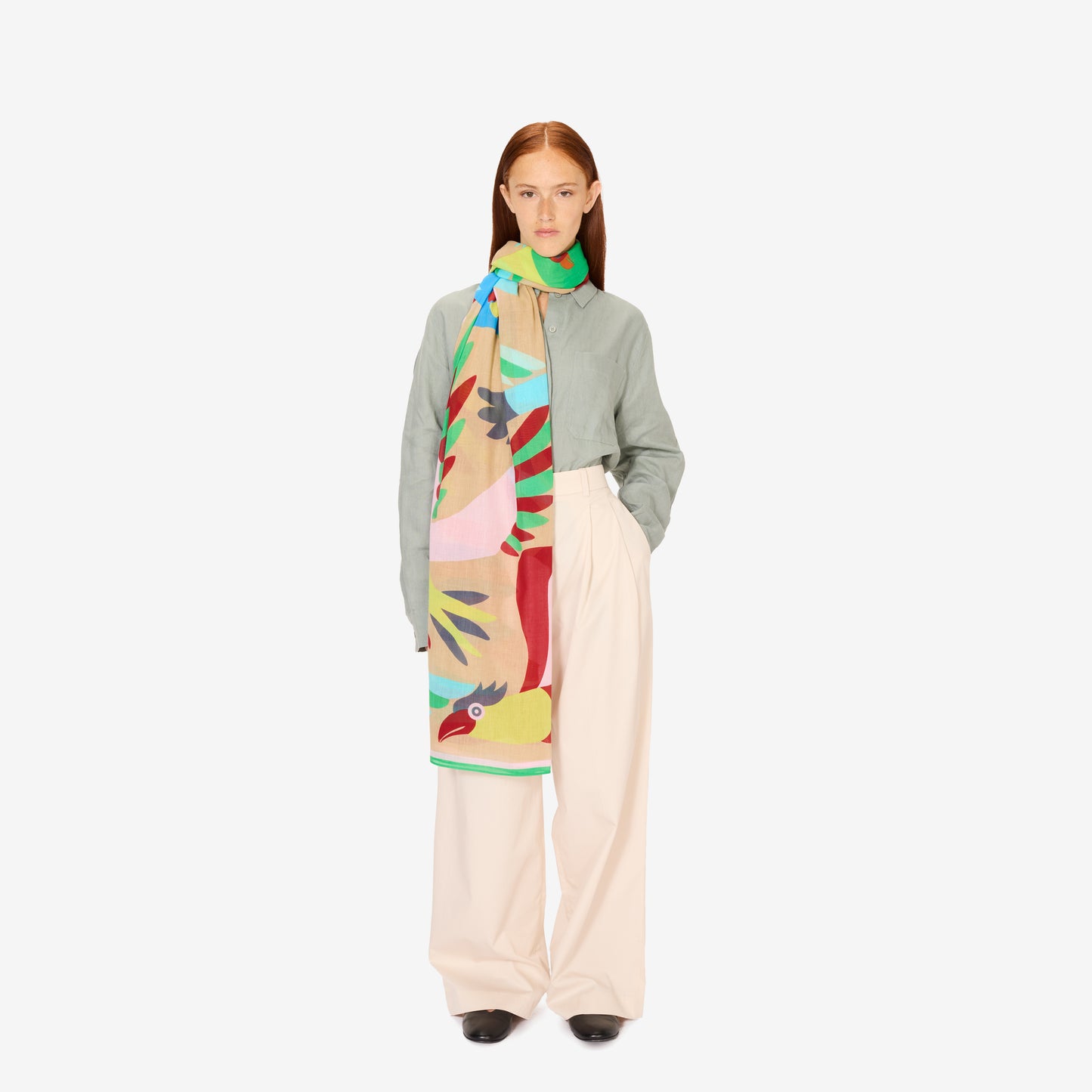 Scarf 100 - Voyage - Natural
