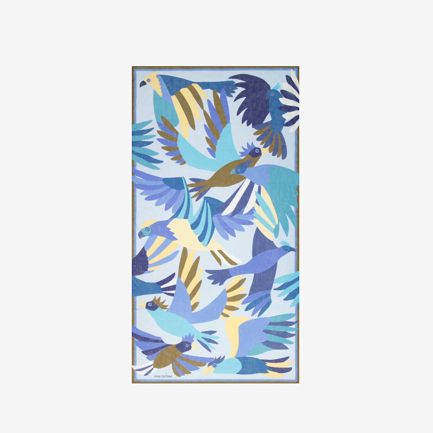 Scarf 100 - Voyage - Blue