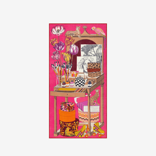 Scarf 100 - Atelier - Pink
