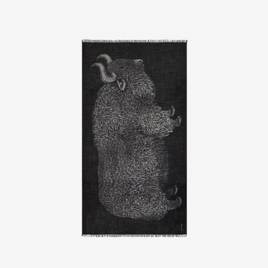 Schal 100 - Walter - Schwarz