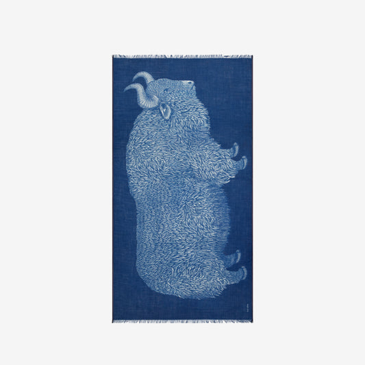 Schal 100 - Walter - Marineblau