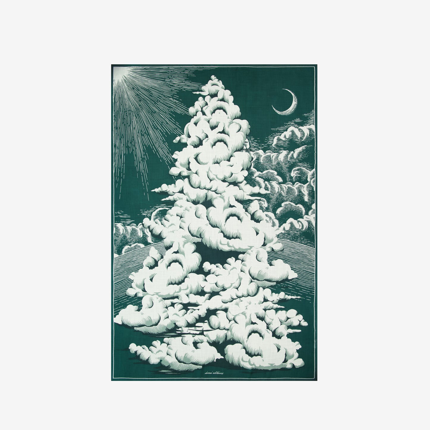 Scarf 130 - Hiver - Green