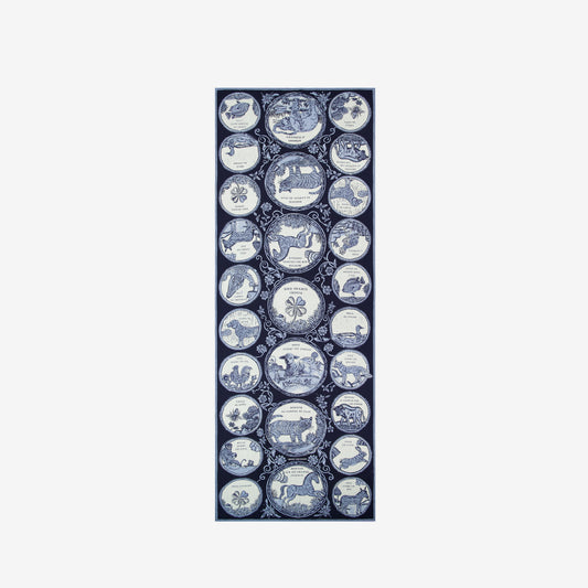 Schal 70 - Chance Inoui - Marineblau