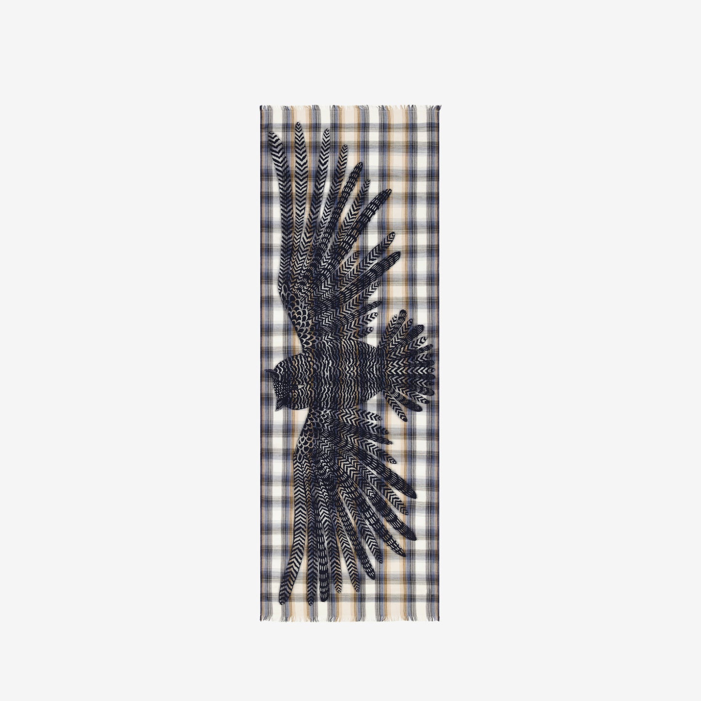 Scarf 70 3D - Hedwige - Beige