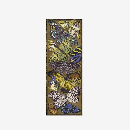 Scarf 70 - Papillons - Golden Brown