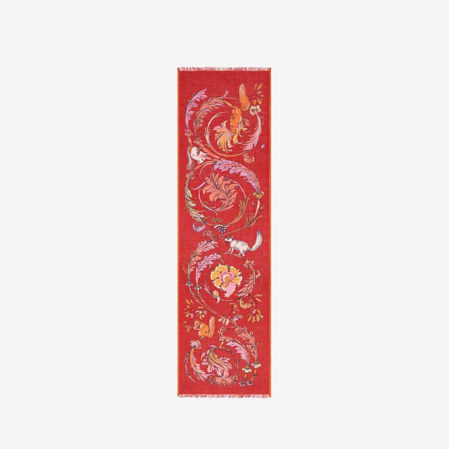 Scarf 55 - Rococo - Red