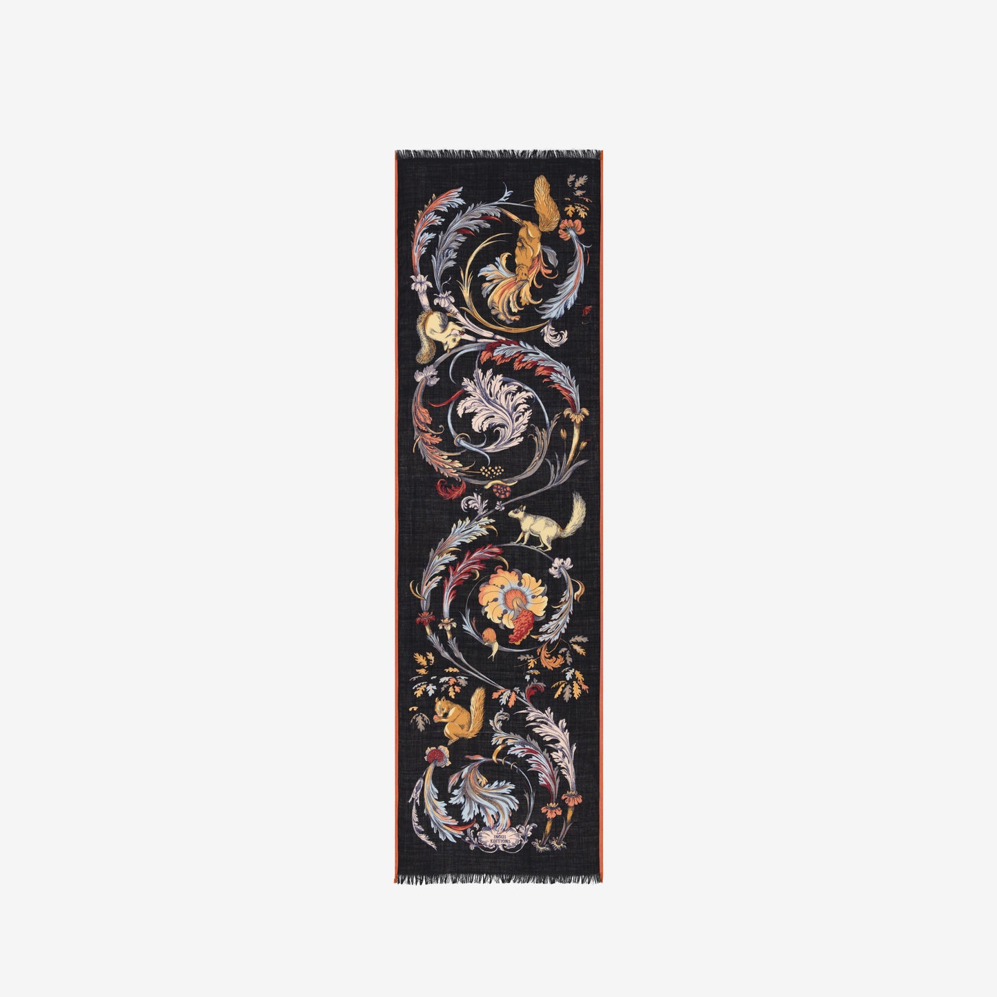 Scarf 55 - Rococo - Navy