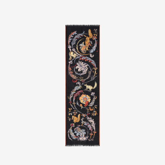 Scarf 55 - Rococo - Navy