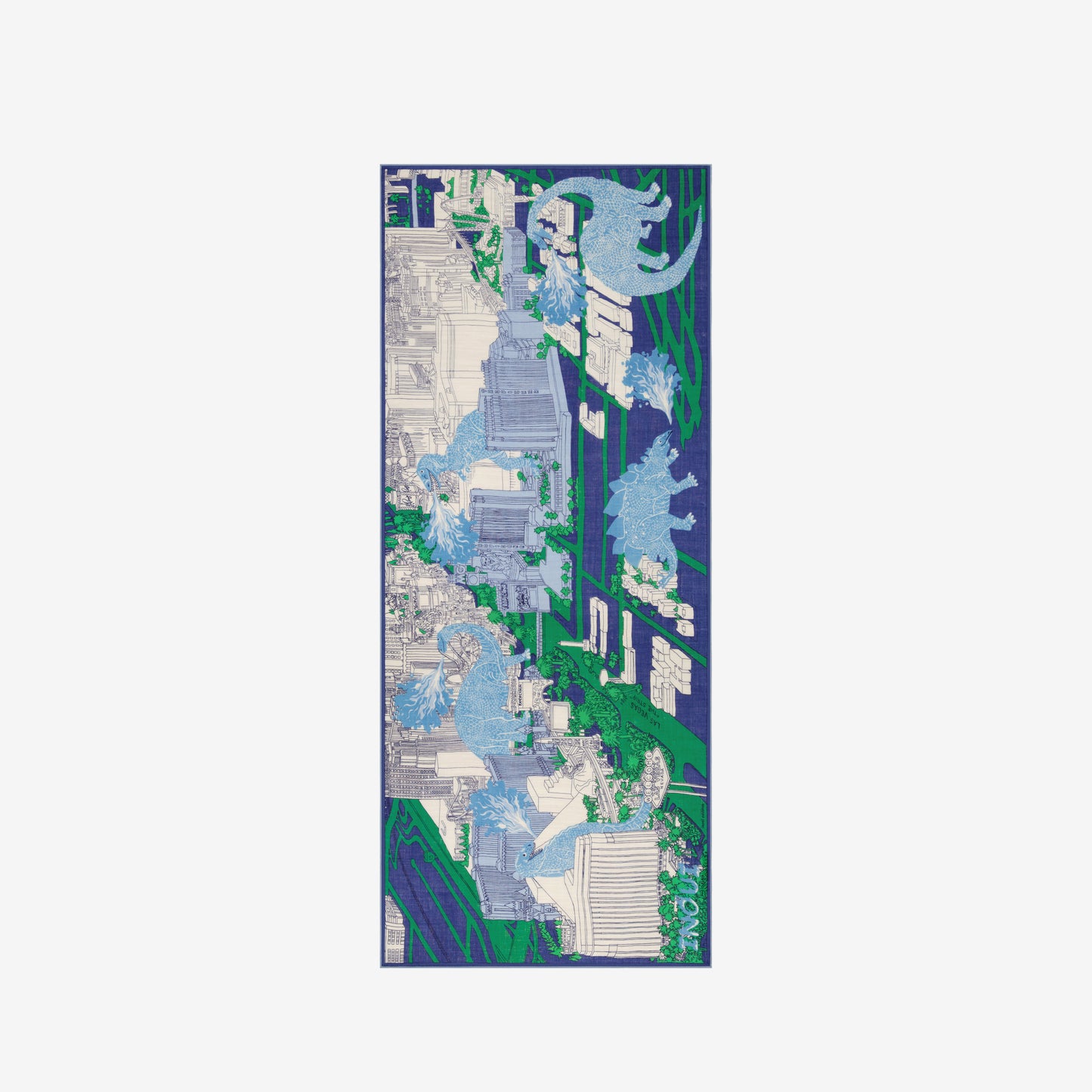 Schal 80 - Vegas - Blau