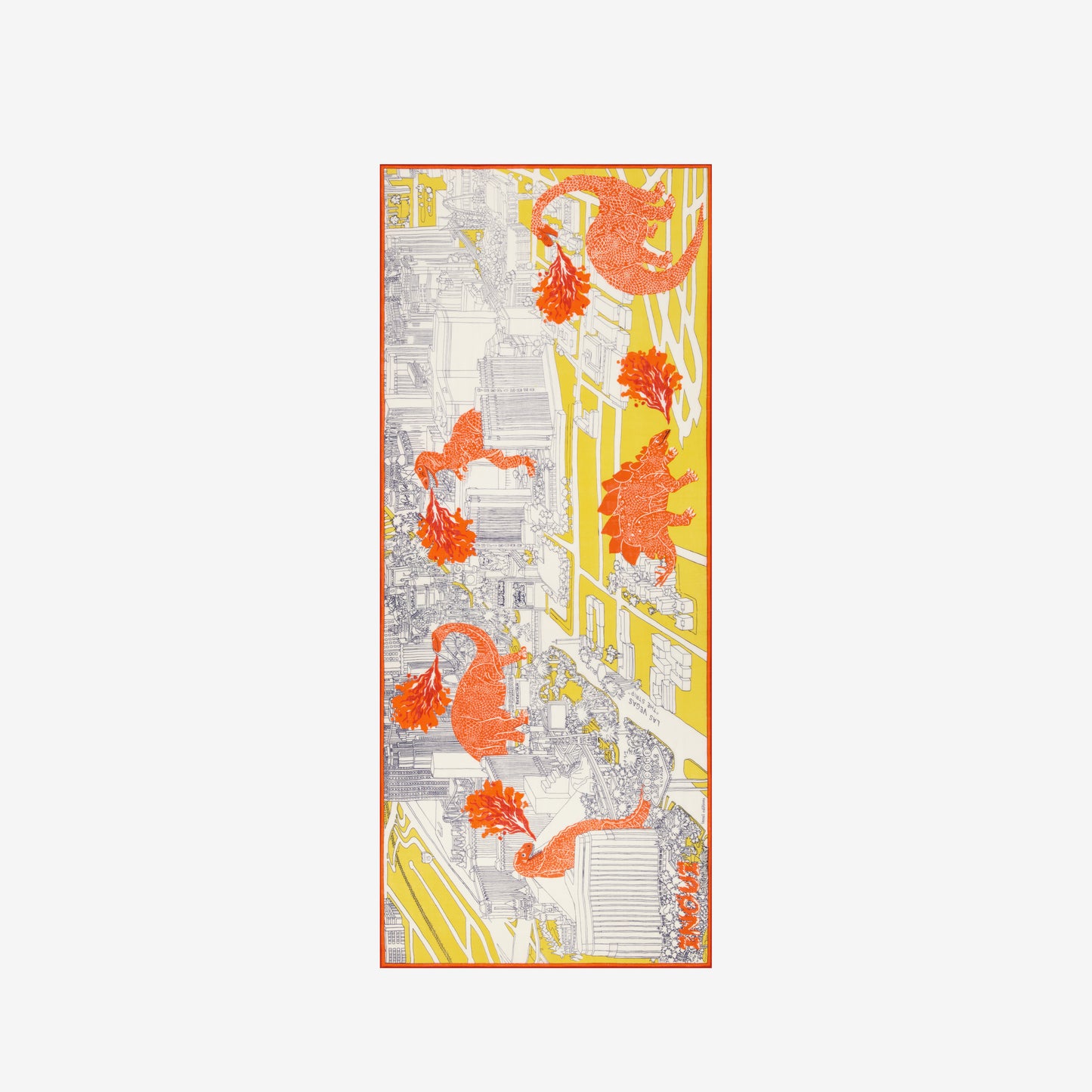 Scarf 80 - Vegas - Yellow