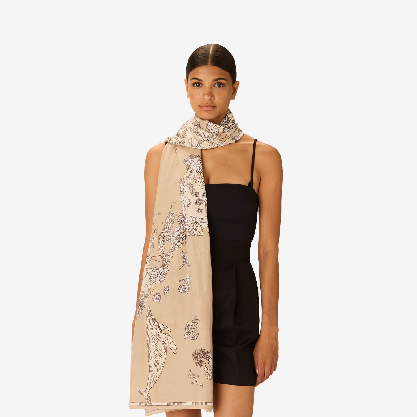 Scarf 100 - Atlas - Natural