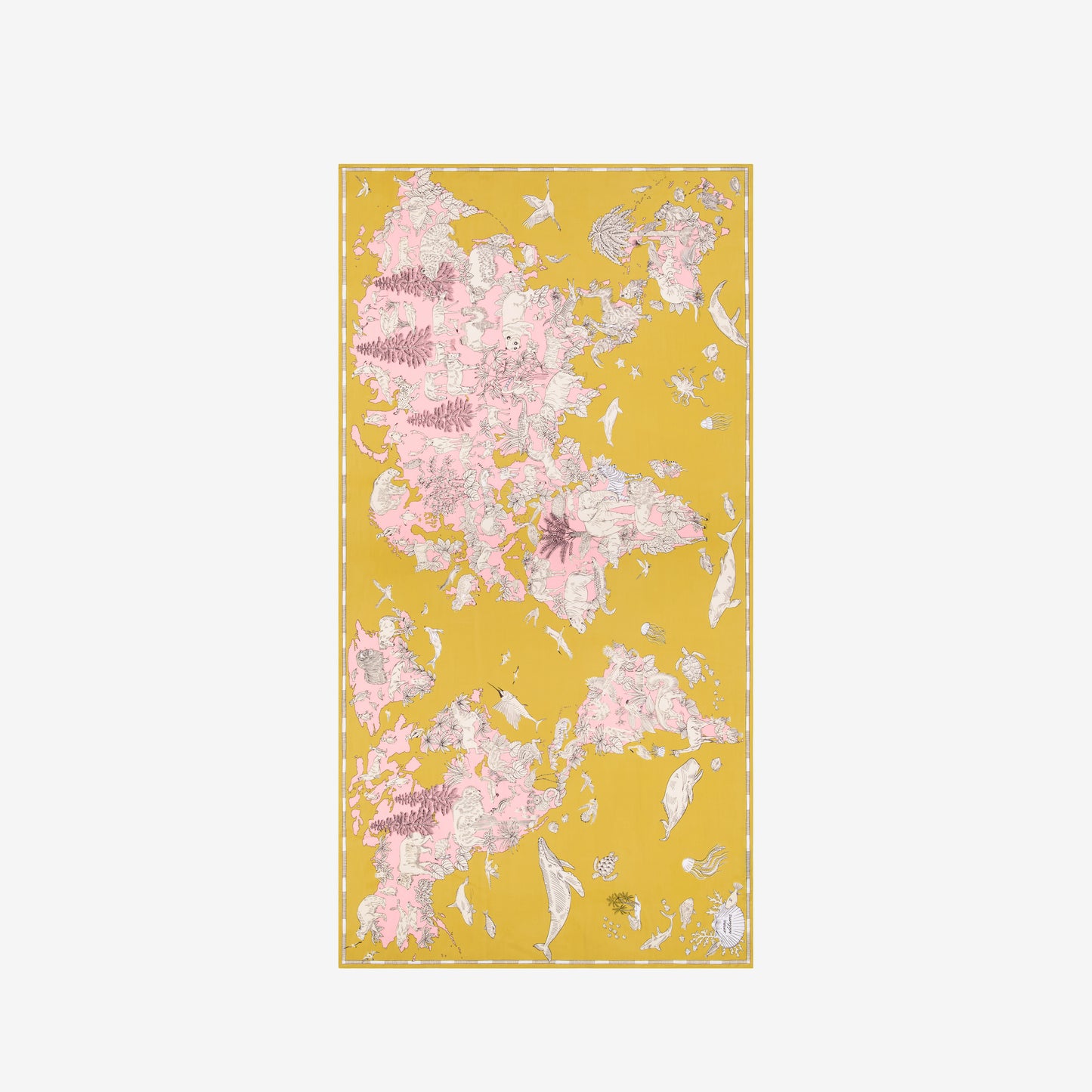 Scarf 100 - Atlas - Yellow