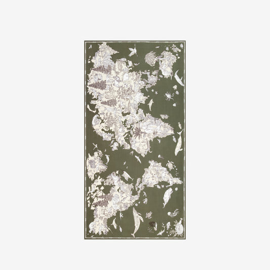 Scarf 100 - Atlas - Khaki