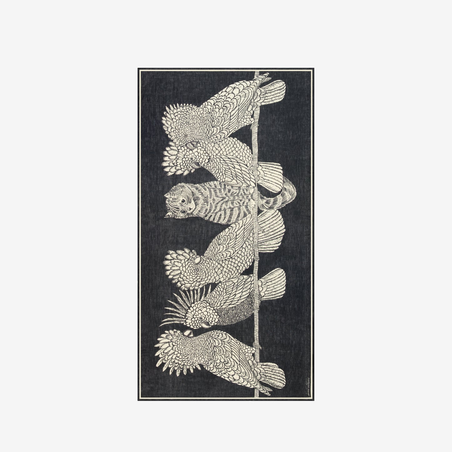 Scarf 100 - Caracat - Black