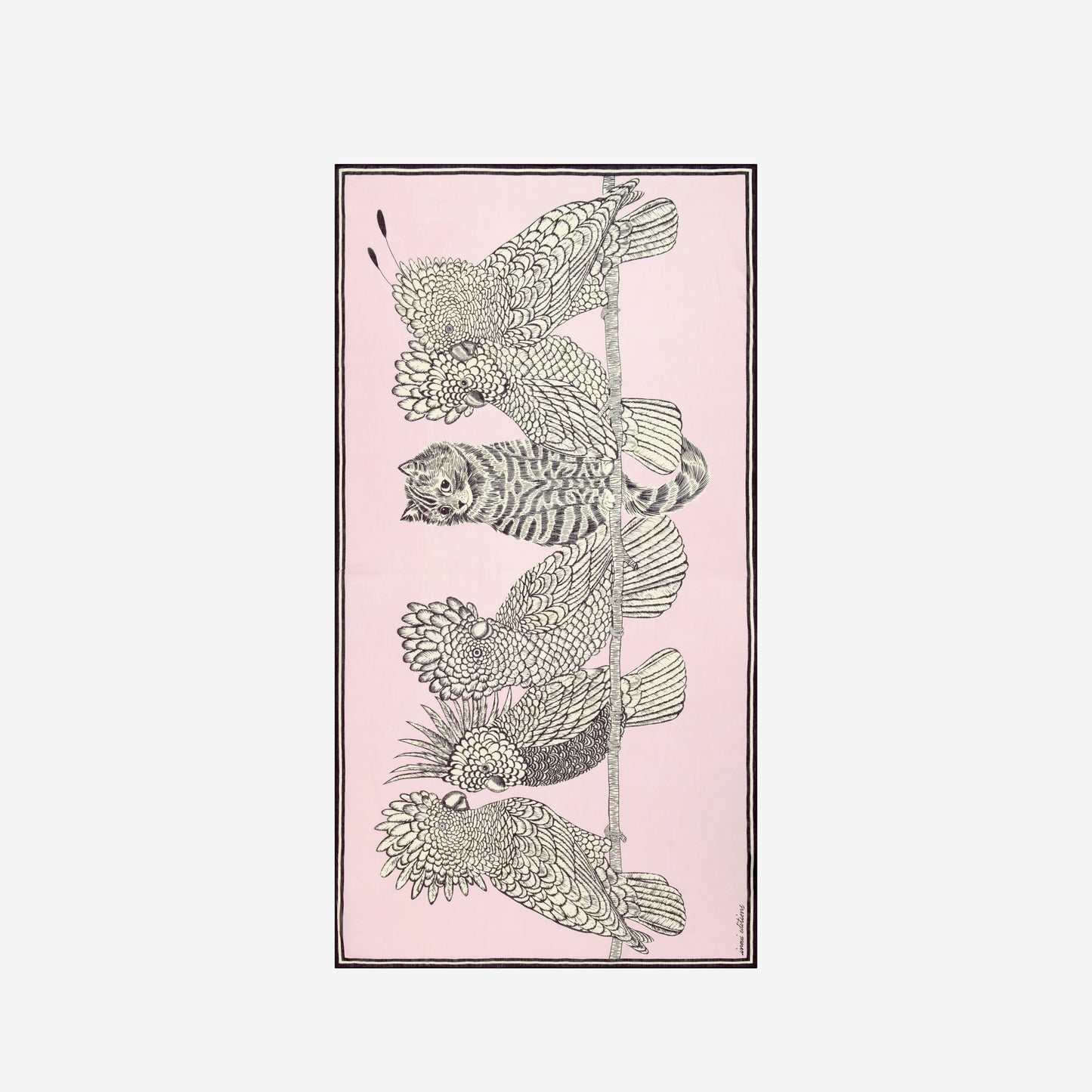 Ciarpe 100 - Caracat - Nudo