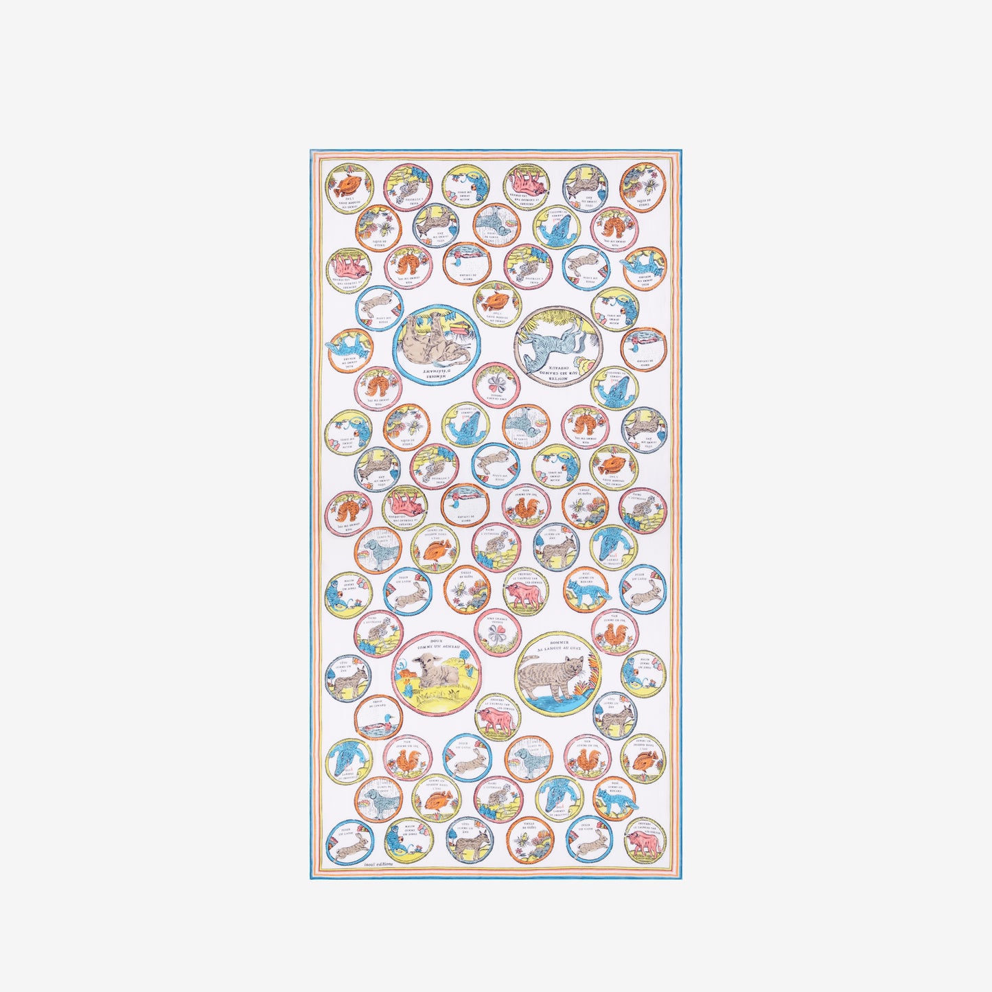 Scarf 100 - Chance Inoui - White