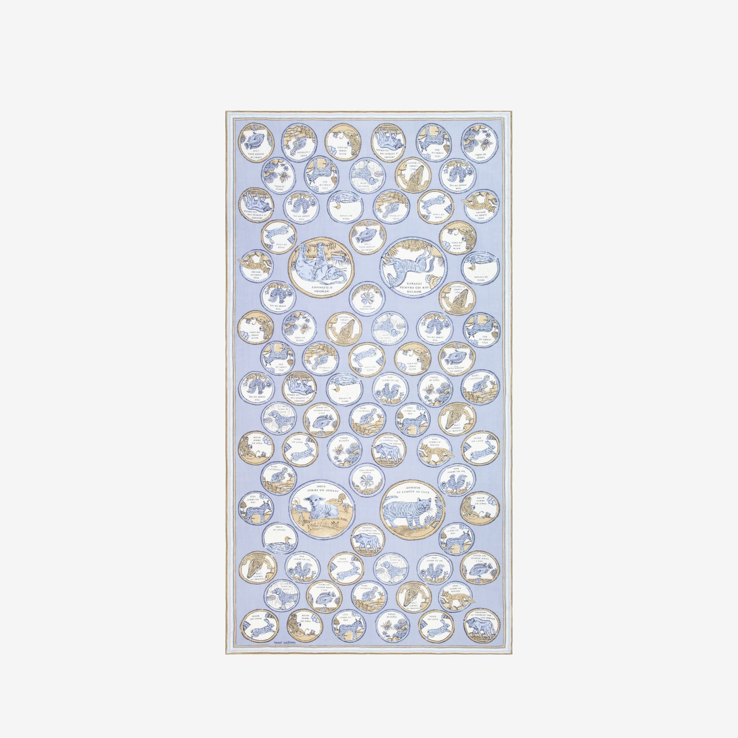 Scarf 100 - Chance Inoui - Blue