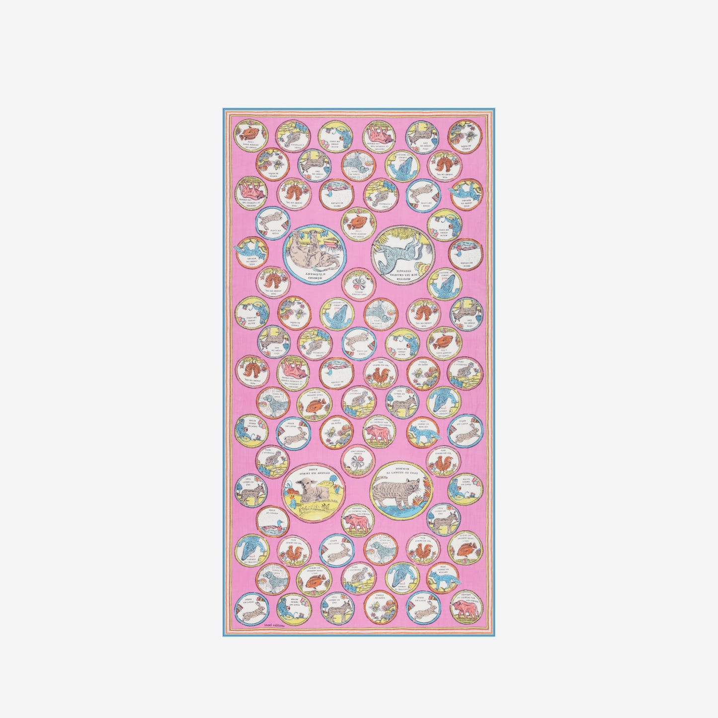 Scarf 100 - Chance Inoui - Pink