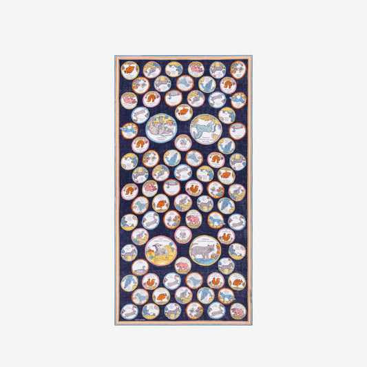 Scarf 100 - Chance Inoui - Navy