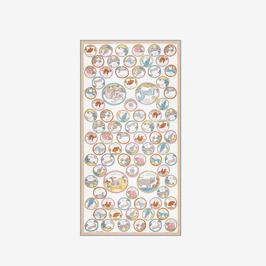 Scarf 100 - Chance Inoui - Off White