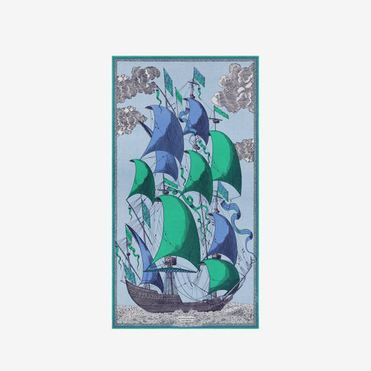 Schal 100 - Des Rives et des Reves - Grün
