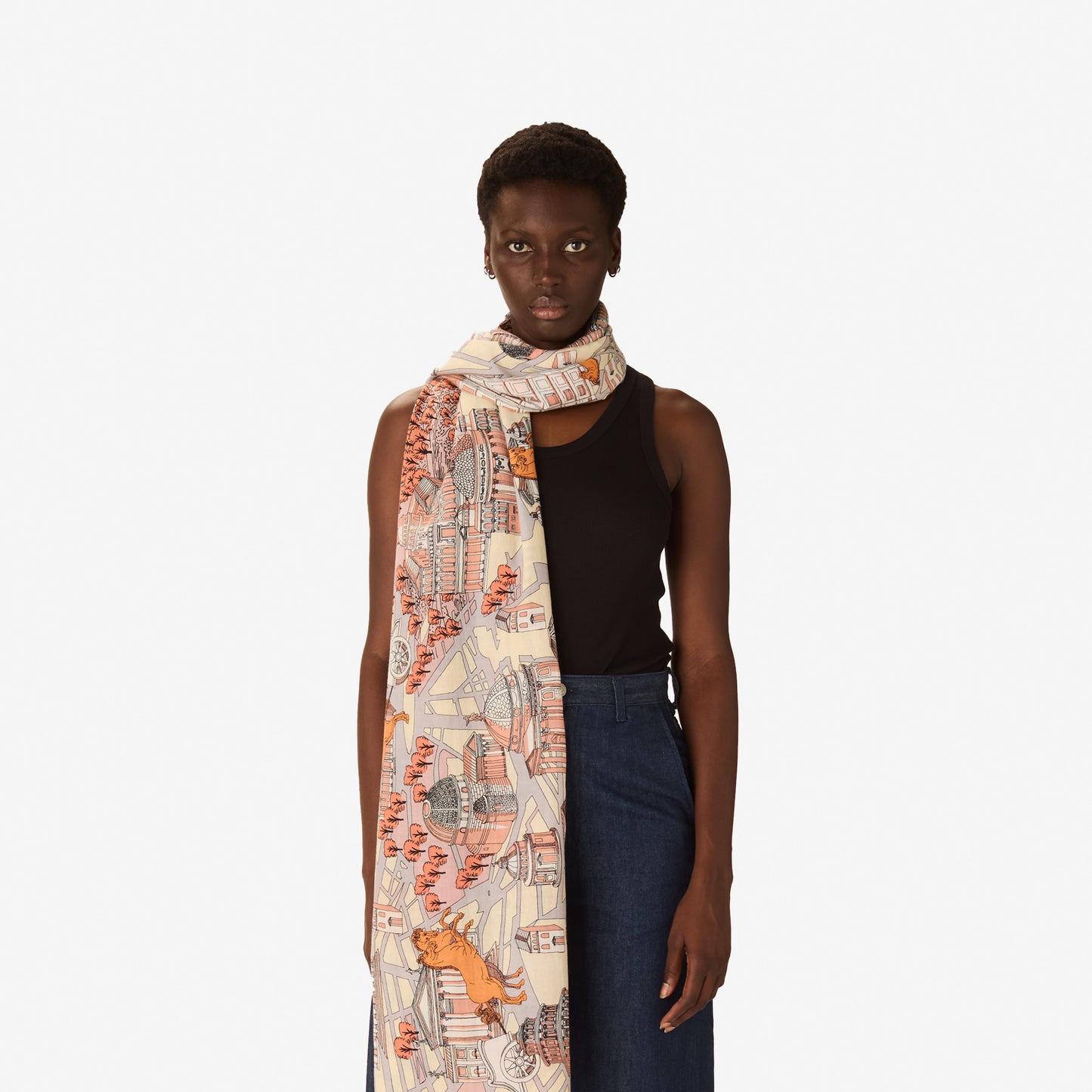 Scarf 100 - Rome - Powder