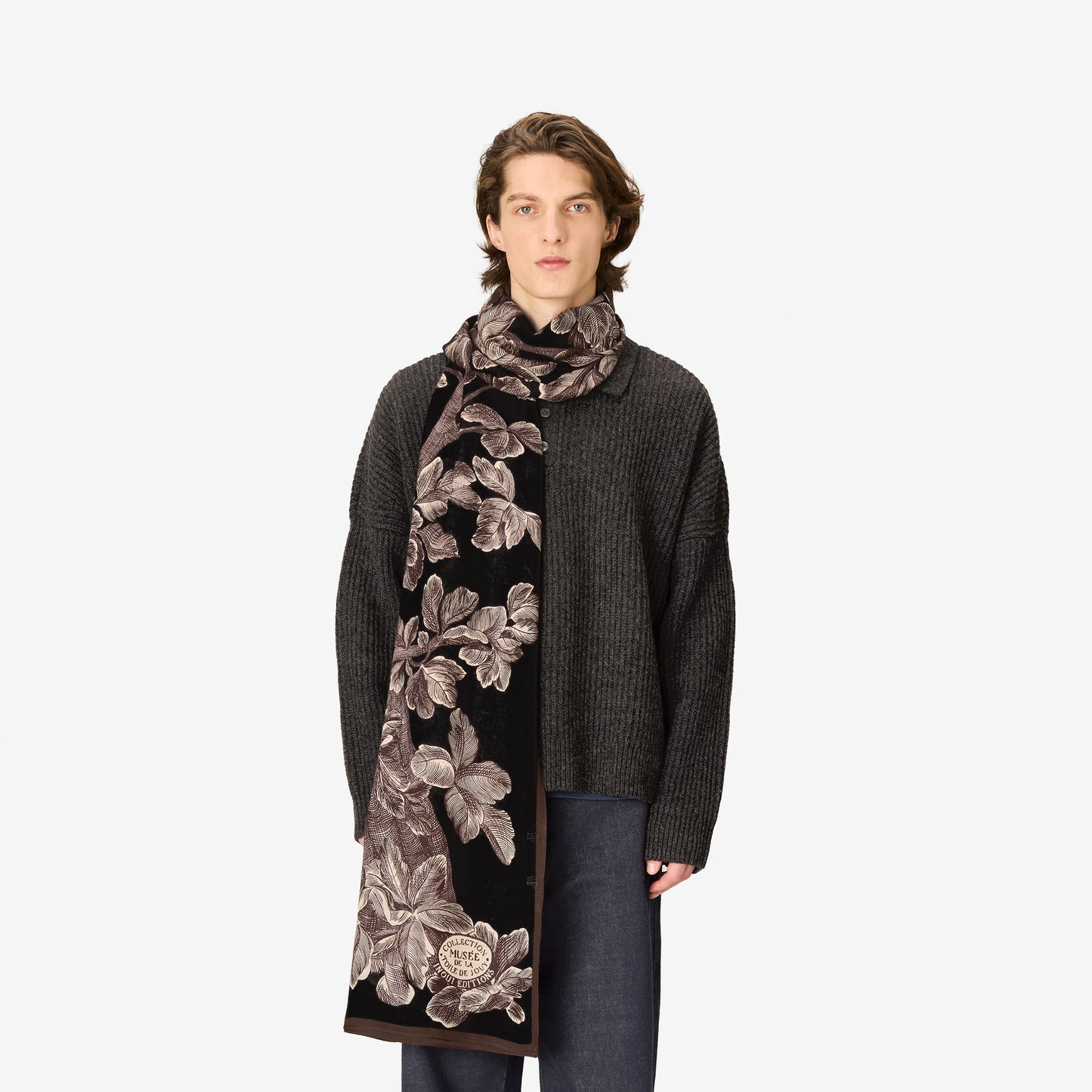 Scarf 100 - Arboris - Black