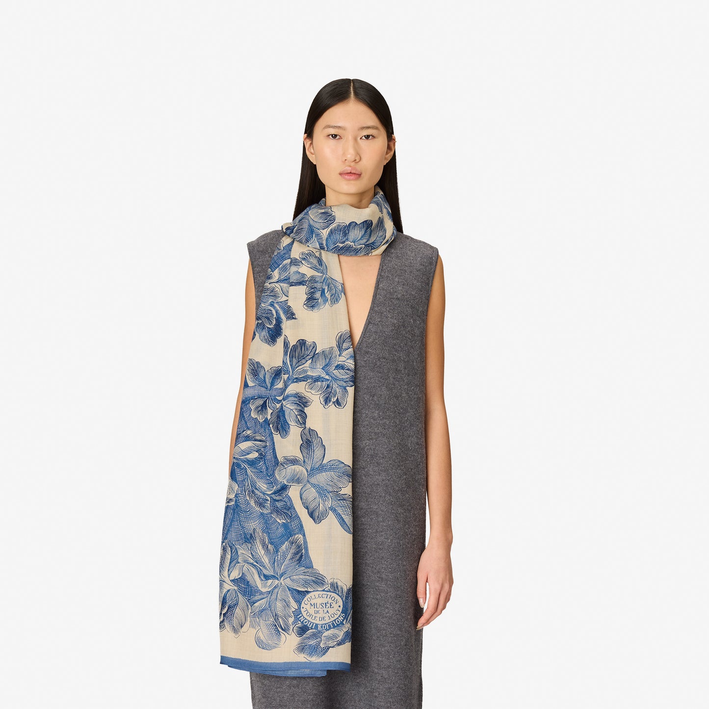 Scarf 100 - Arboris - Blue