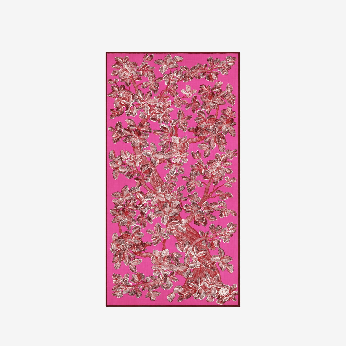 Scarf 100 - Arboris - Fuchsia
