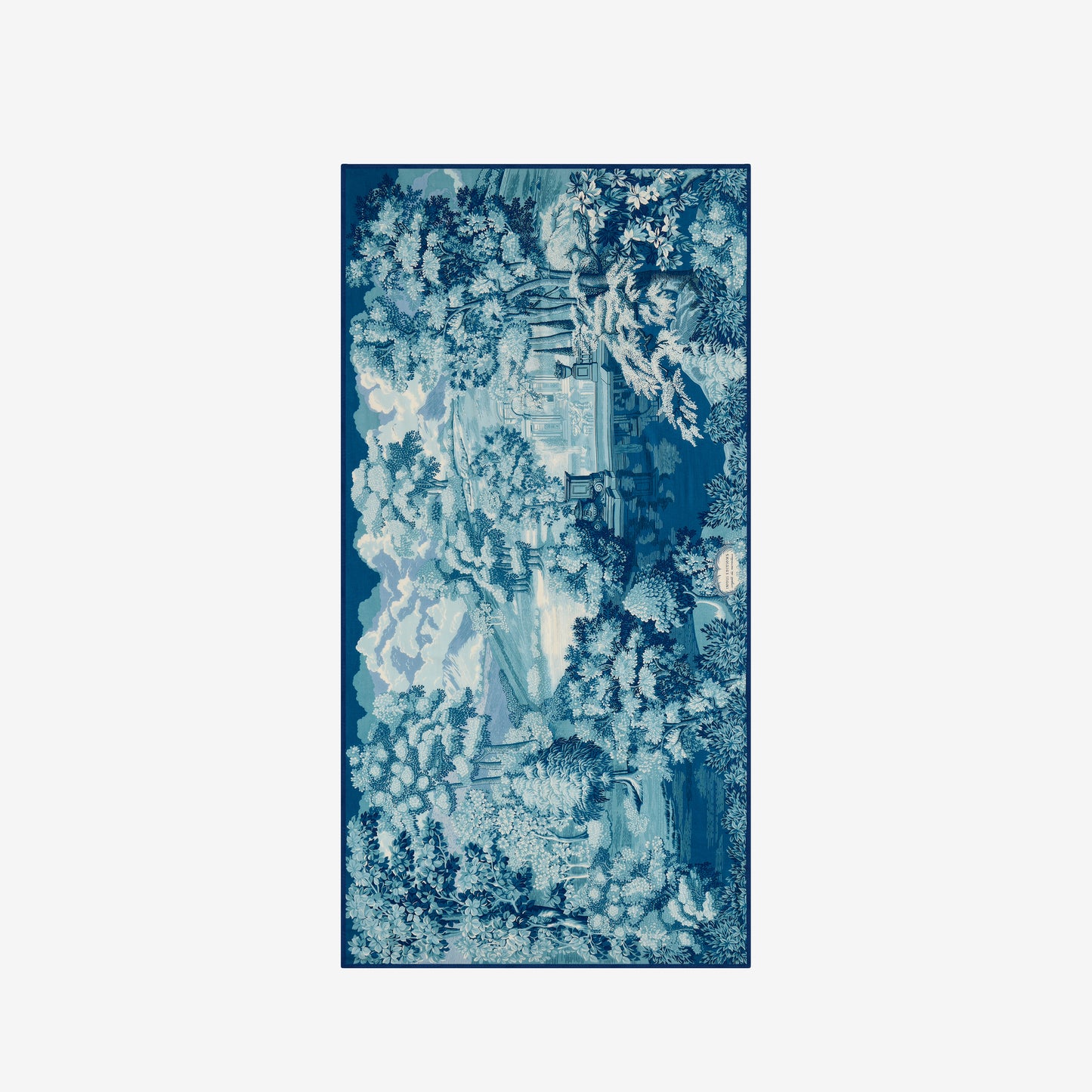 Scarf 100 - Come - Duck Blue