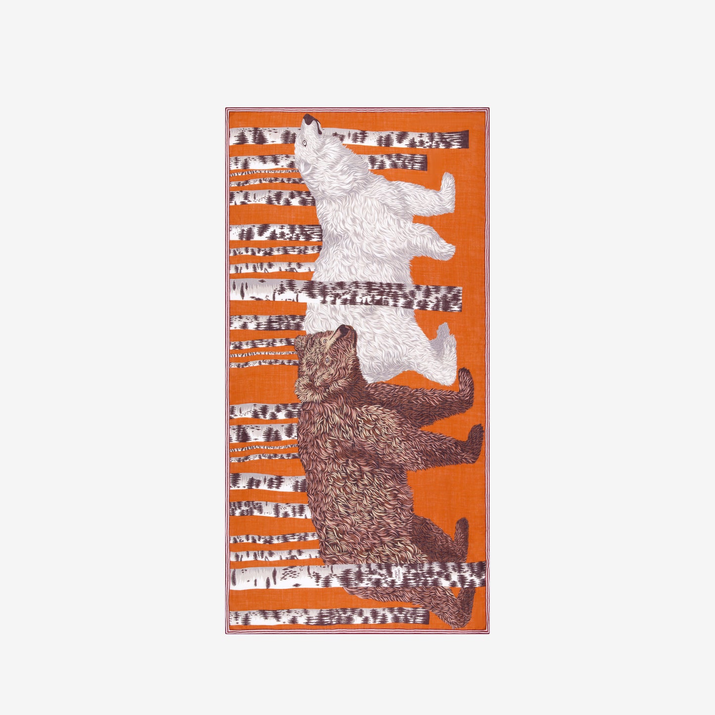 Scarf 100 - Ours - Orange